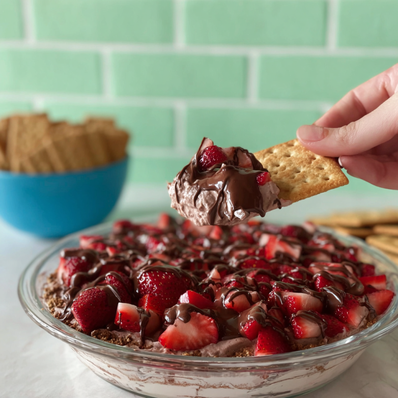 Delicious Chocolate Covered Strawberry Dip Recipe