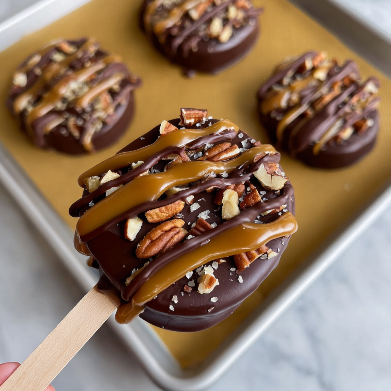 Delicious Chocolate Turtle Apple Slices Recipe