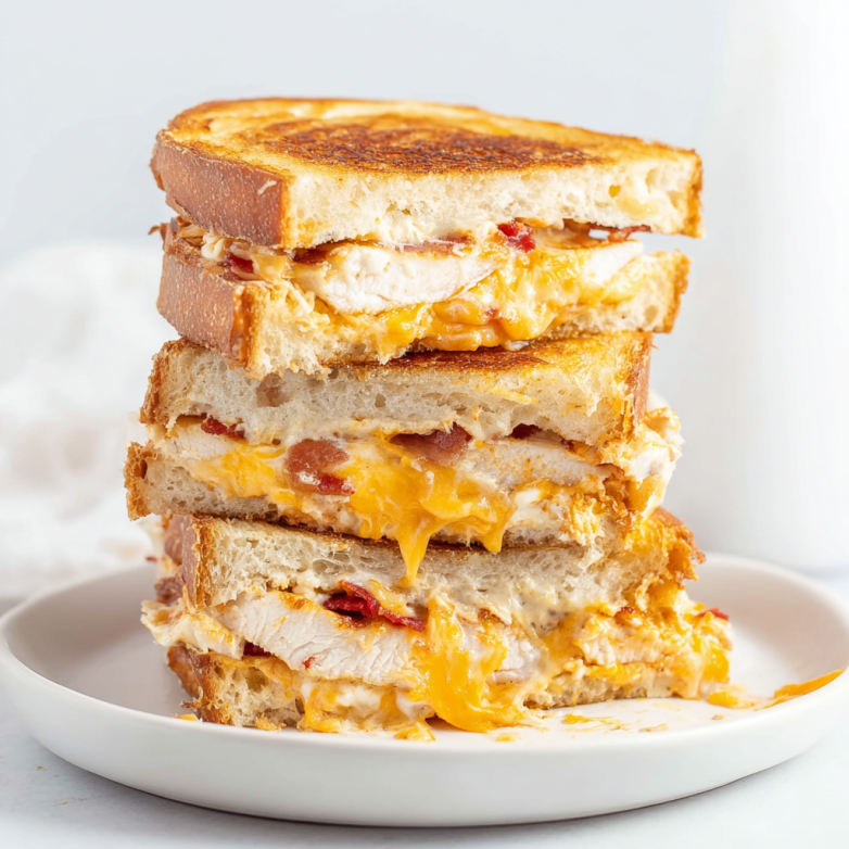 Delicious Grilled Chicken Bacon Ranch Sandwich Recipe