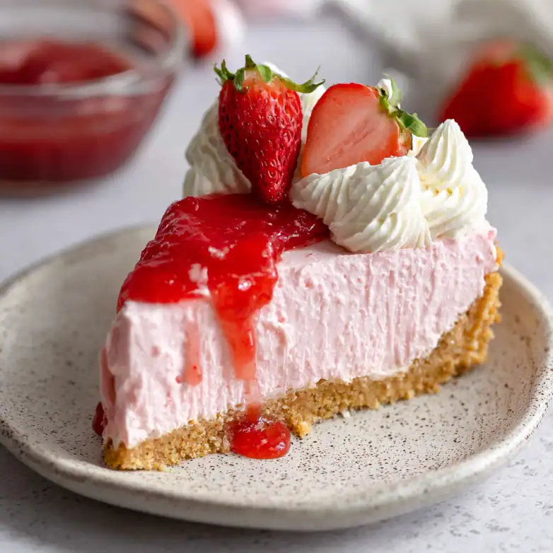 Delicious No-Bake Strawberry Cheesecake Recipe