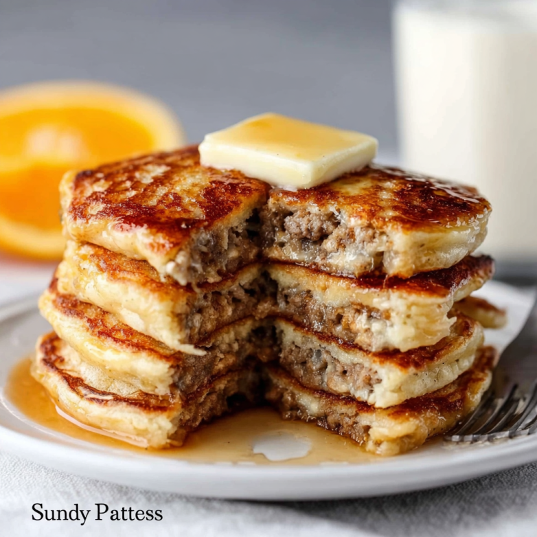 Delicious Sausage Patty Pancakes Recipe to Try Today