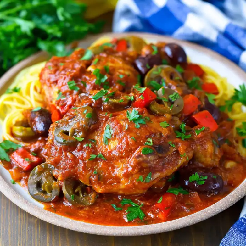 Delicious Slow Cooker Chicken Cacciatore Recipe