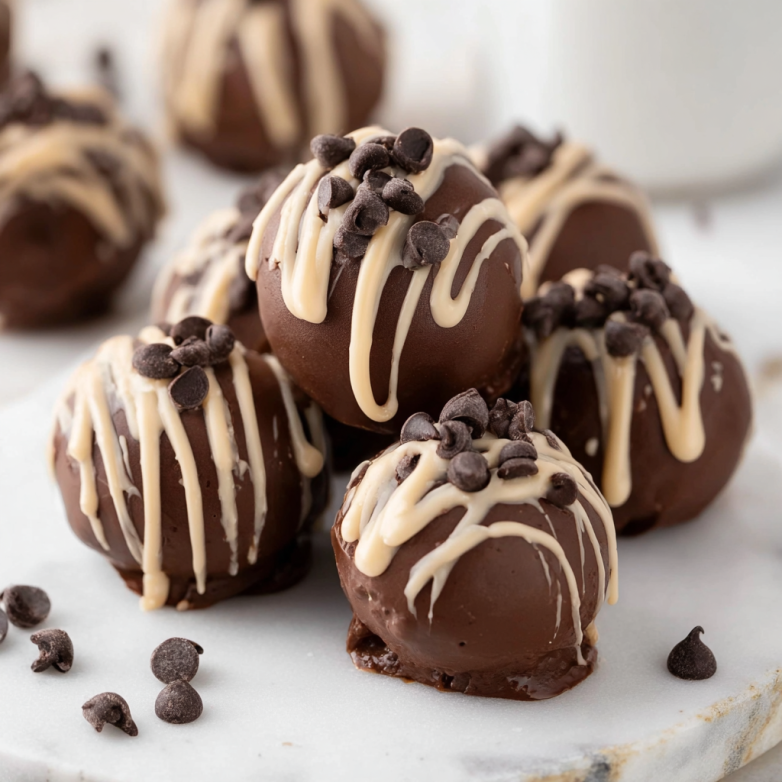 Irresistible Chocolate Chip Cookie Dough Brownie Bombs