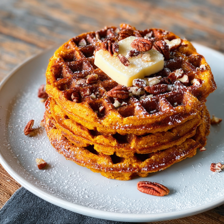 Keto Pumpkin Chaffle Delight: A Low-Carb Treat