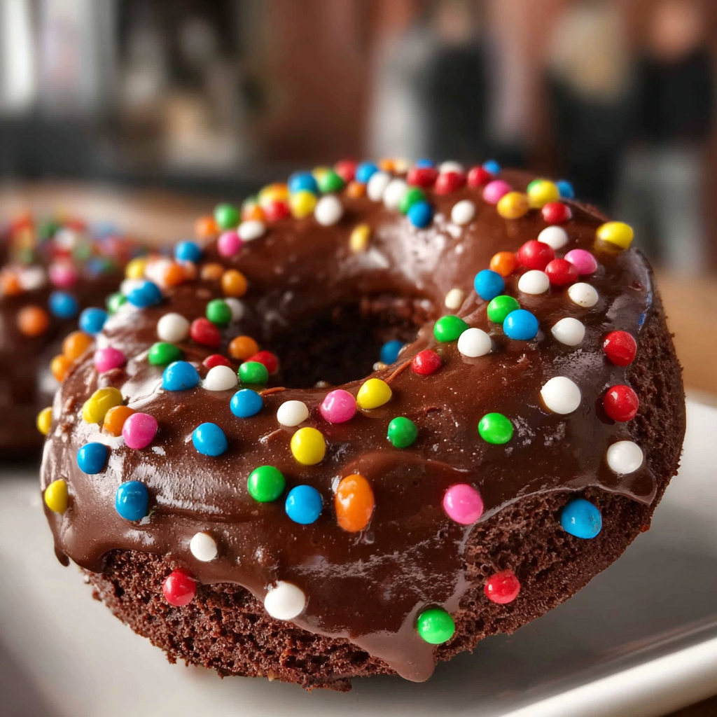Delicious Double Chocolate Protein Donuts Recipe