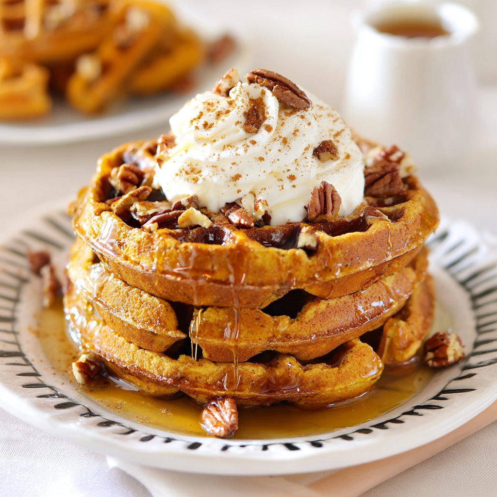 Delicious Keto Pumpkin Waffles Recipe for Fall
