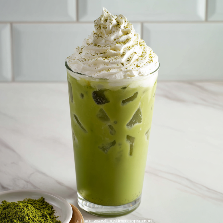 Delicious Shaken Brown Sugar Matcha Latte Recipe