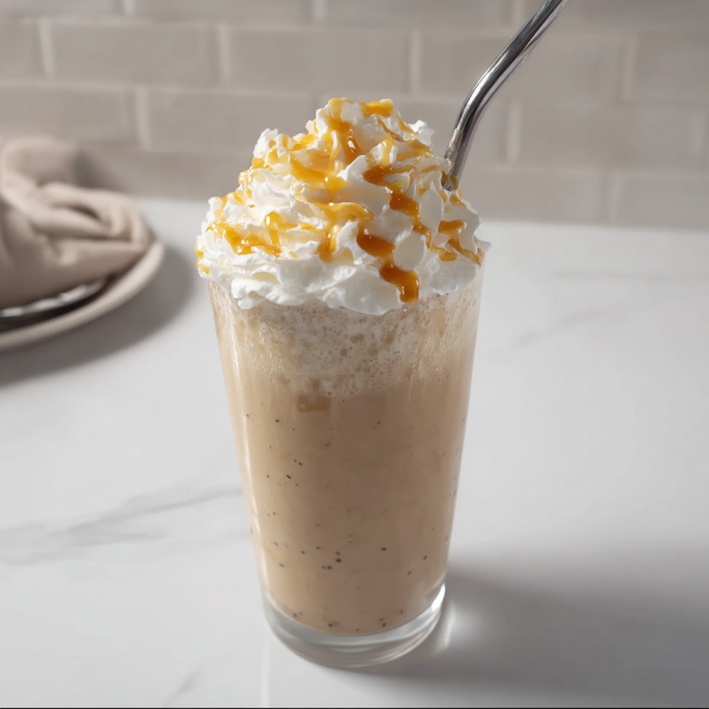 Homemade McDonald’s Caramel Frappe Recipe Delight