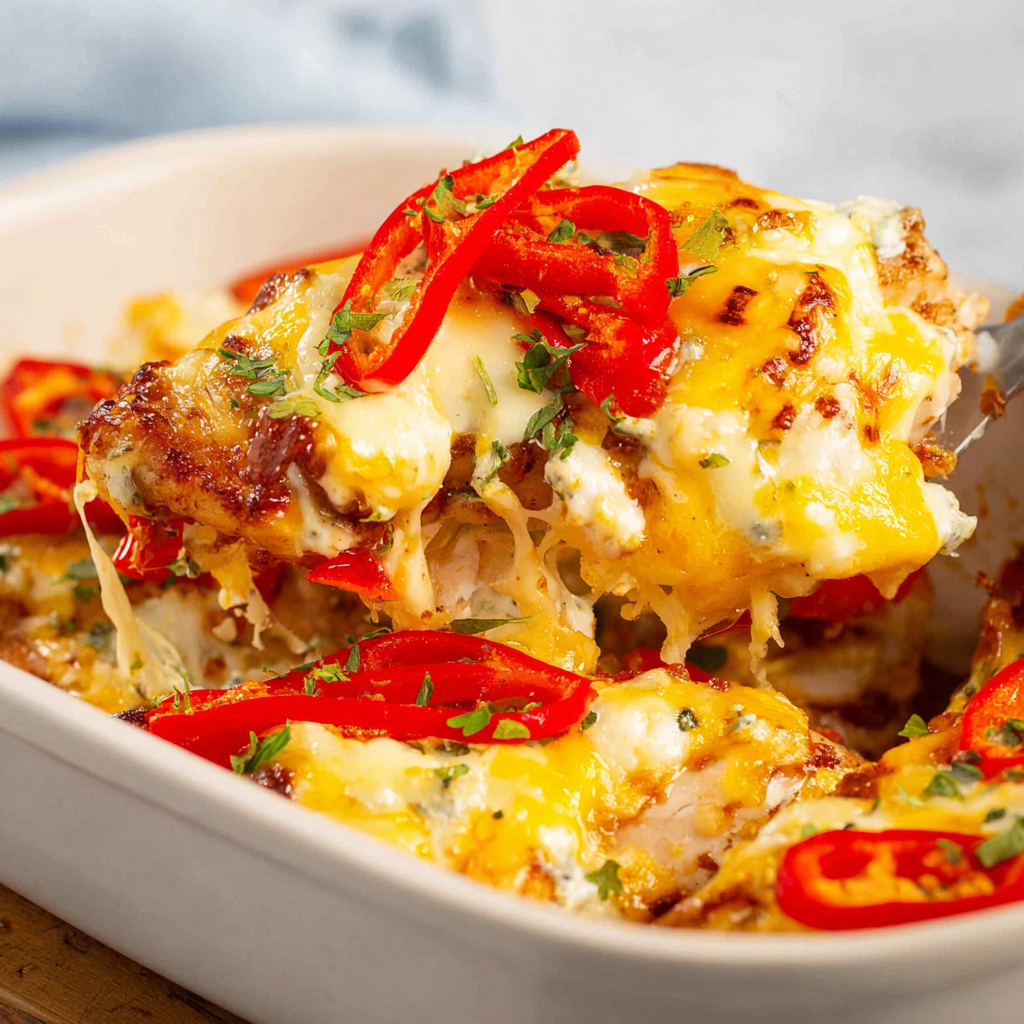 Cajun Chicken & Sweet Peppers Delight! Delicious