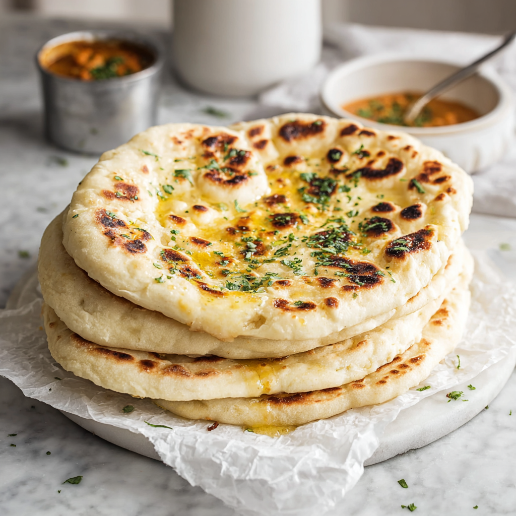Cottage Cheese Garlic Naan: Easy & Delicious Recipe
