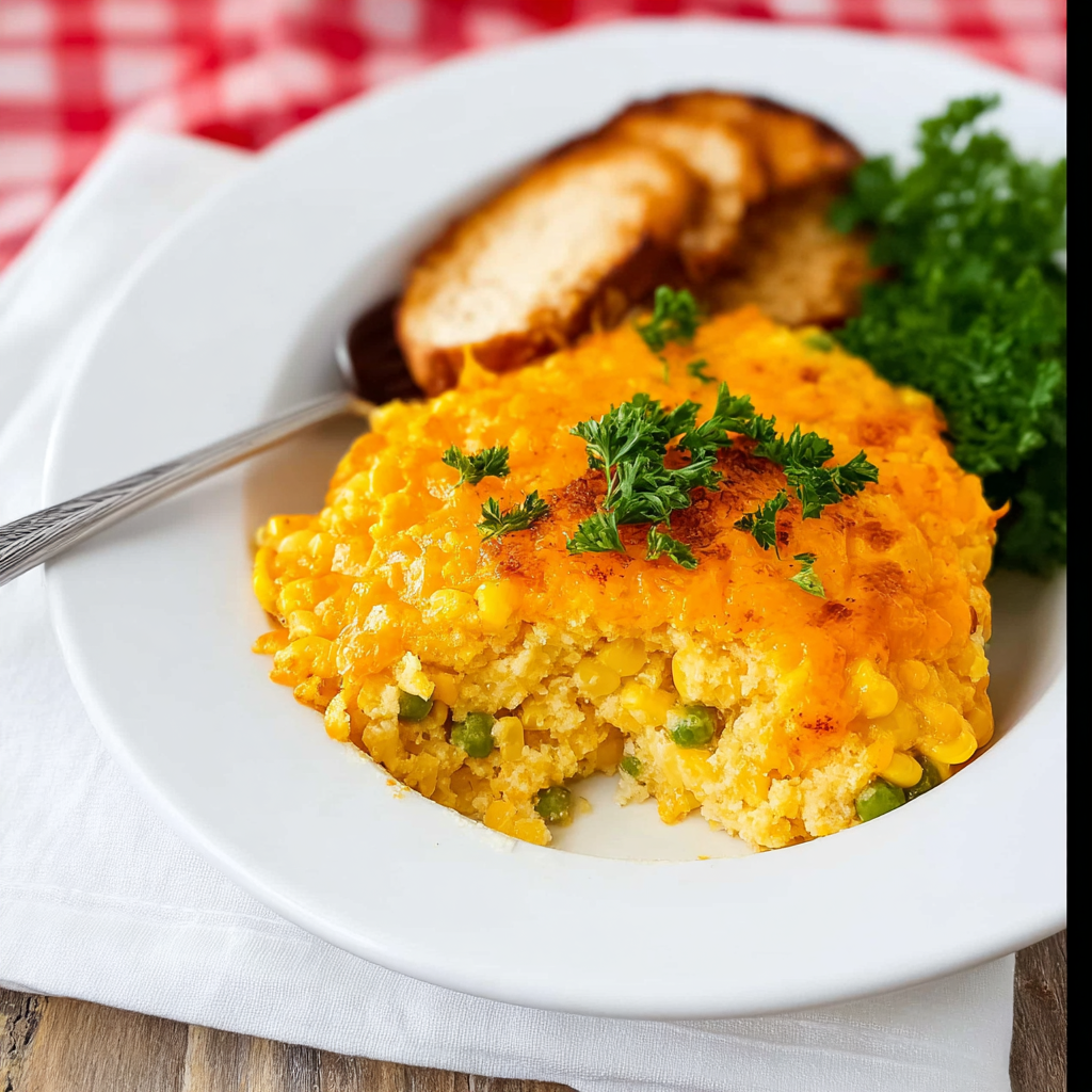 Easy Creamy Corn Bake: Delicious Side Dish Recipe!