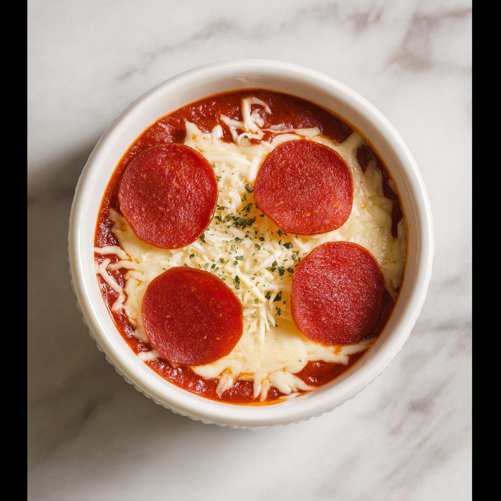 Low-Carb Cheesy Pizza Bowls: Easy & Fast Keto Meal