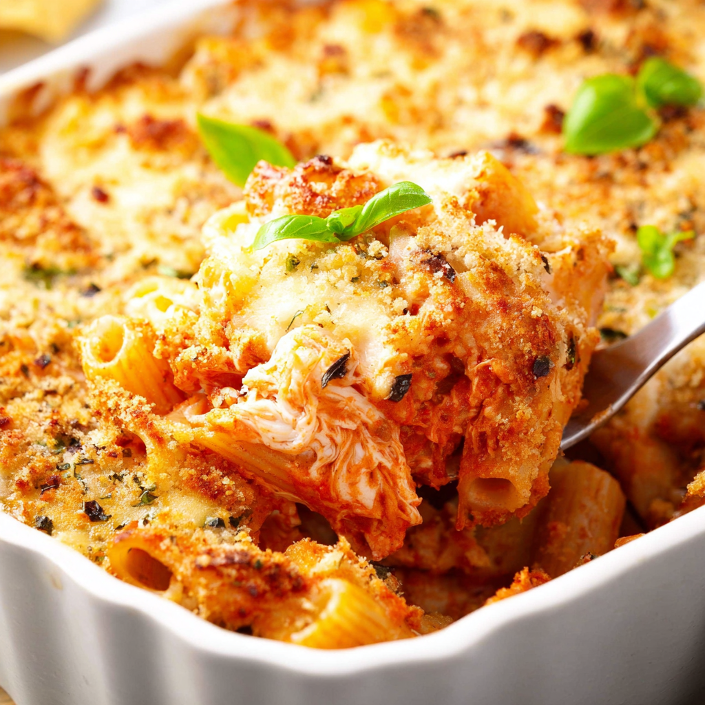 The Best Quick Chicken Parmesan Casserole Recipe!
