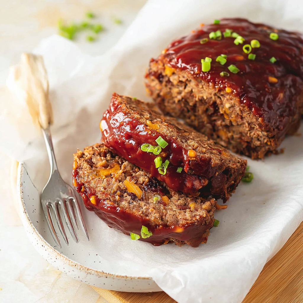 Cheesy Bacon Burger Meatloaf: Your New Obsession!