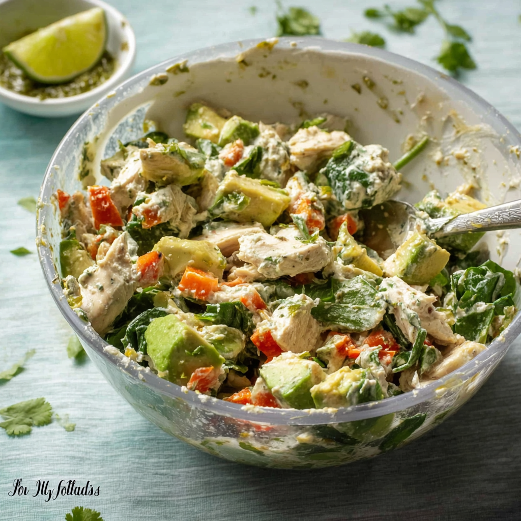 Cilantro Lime Chicken Salad - Flavorful Dinner Idea