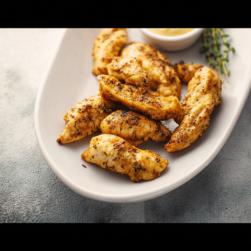 Delicious Crispy Easy Oven-Baked Chicken Tenders!!
