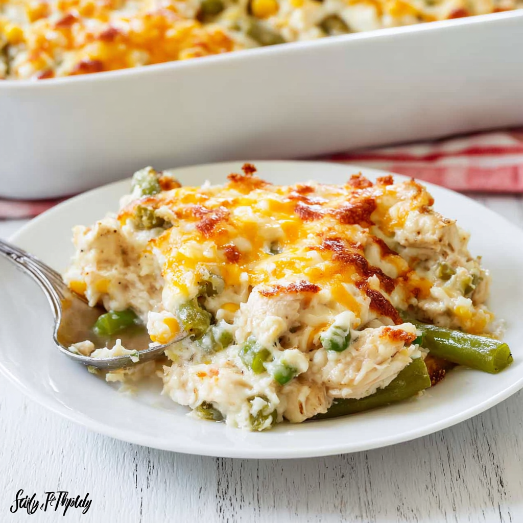 Delicious Keto Chicken Vegetable Casserole Recipe