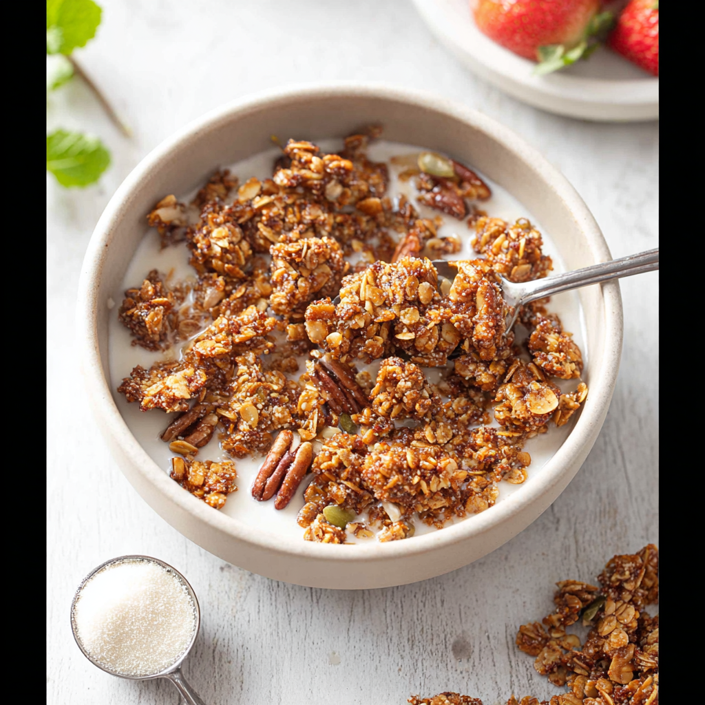 Delicious Keto Granola Clusters for a Low-Carb Diet