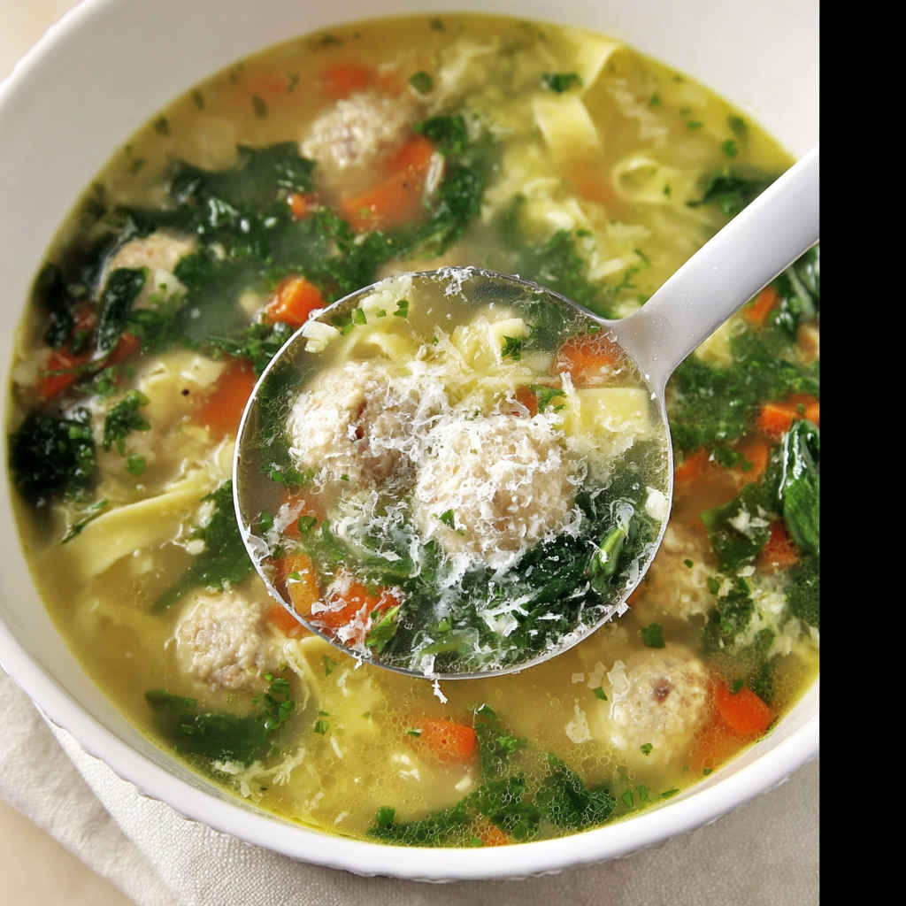 Easy Classic Homemade Italian Wedding Soup Recipe