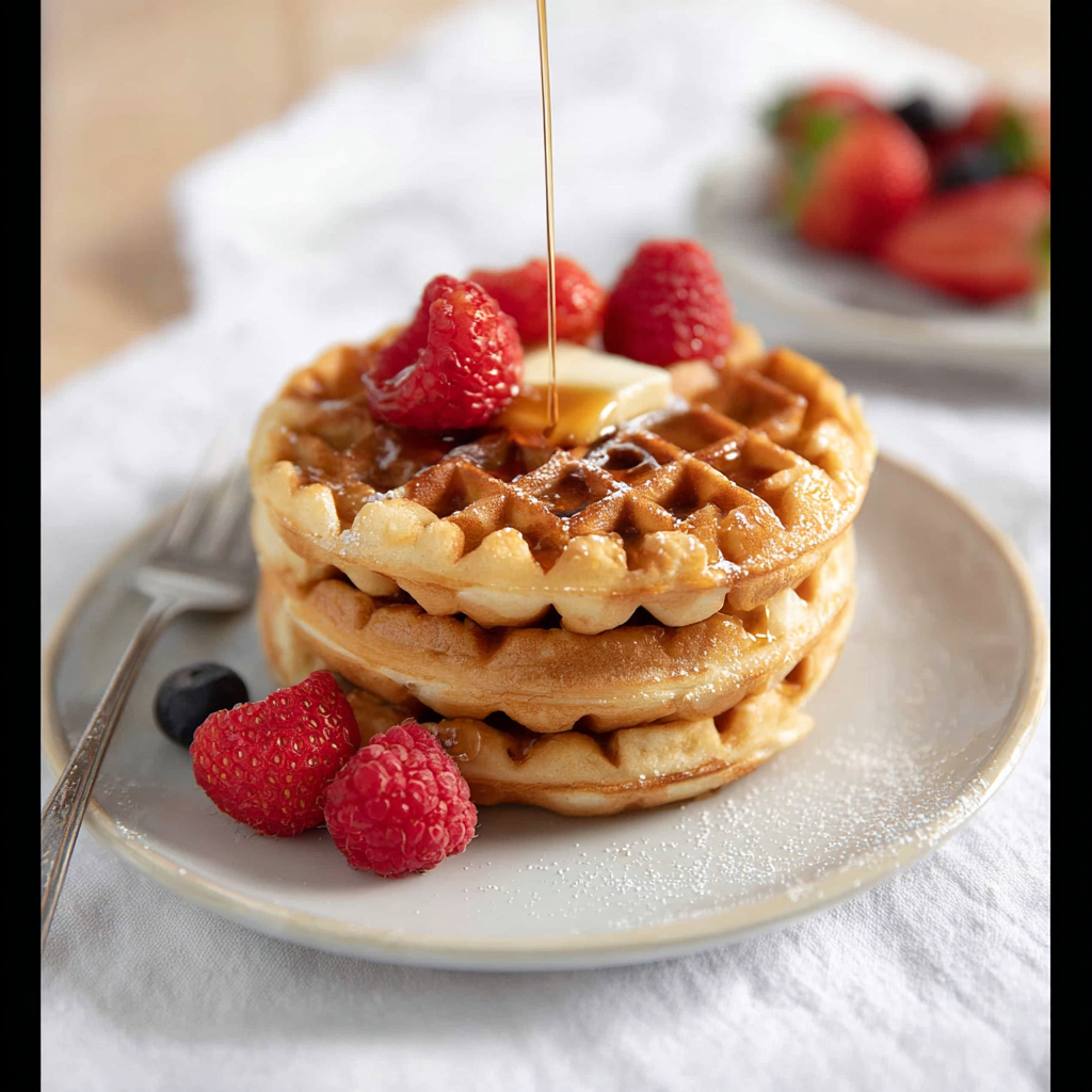Easy & Fluffy Keto Waffles! Get The Recipe Here!