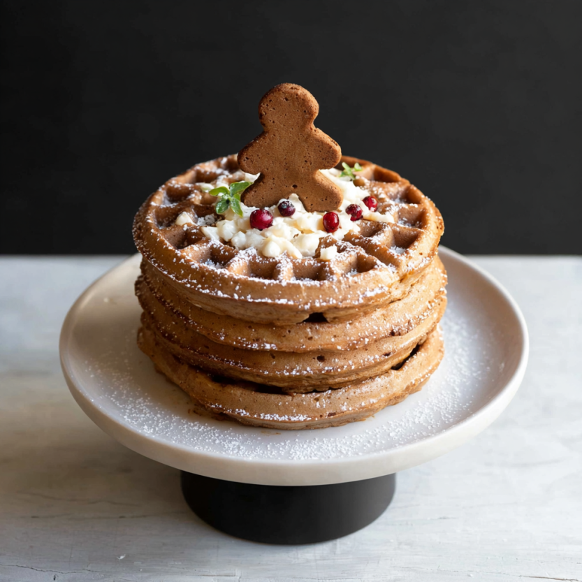 Easy Keto Gingerbread Waffles: Quick & Delicious!