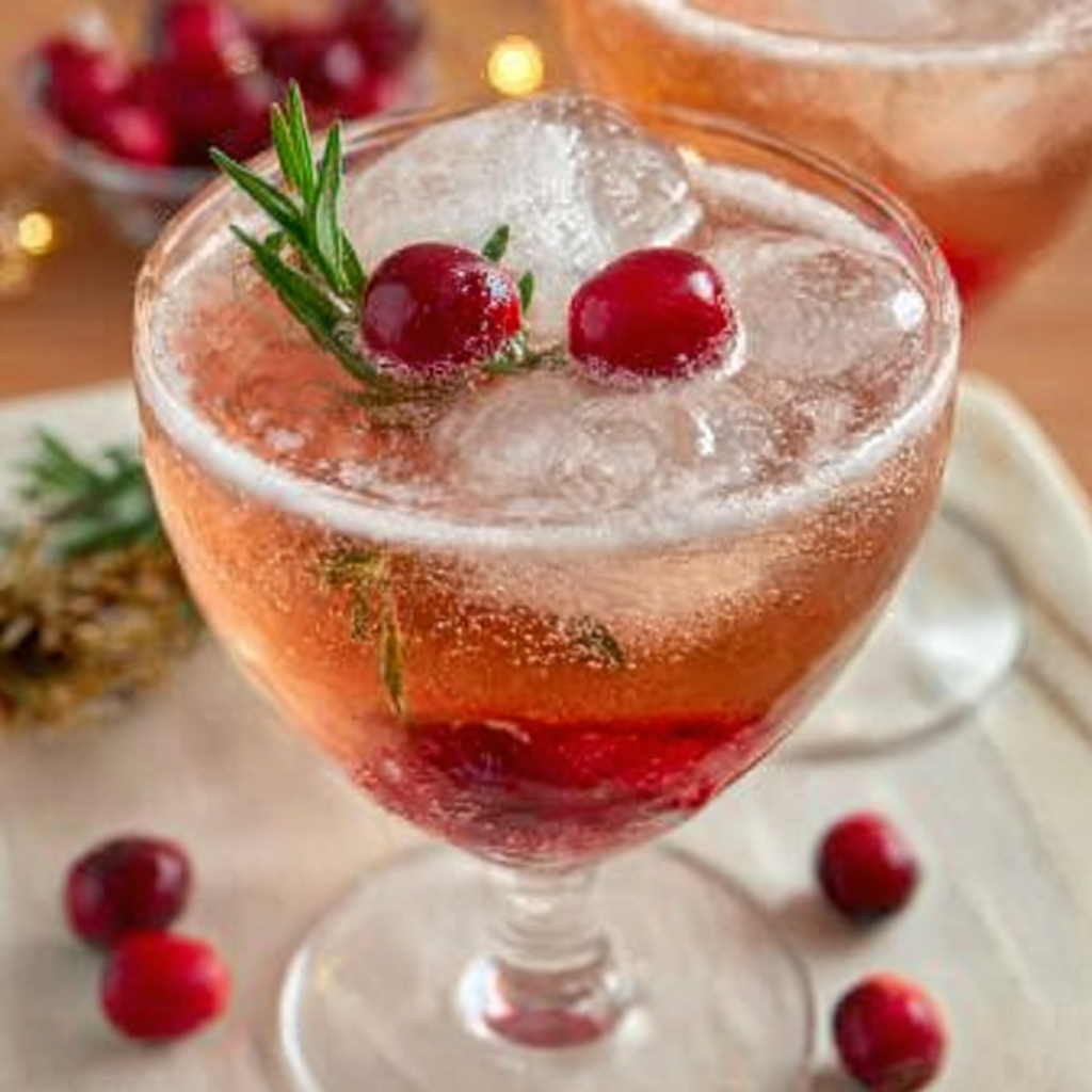 Festive Cranberry Apple Mimosas: Your Holiday Sip