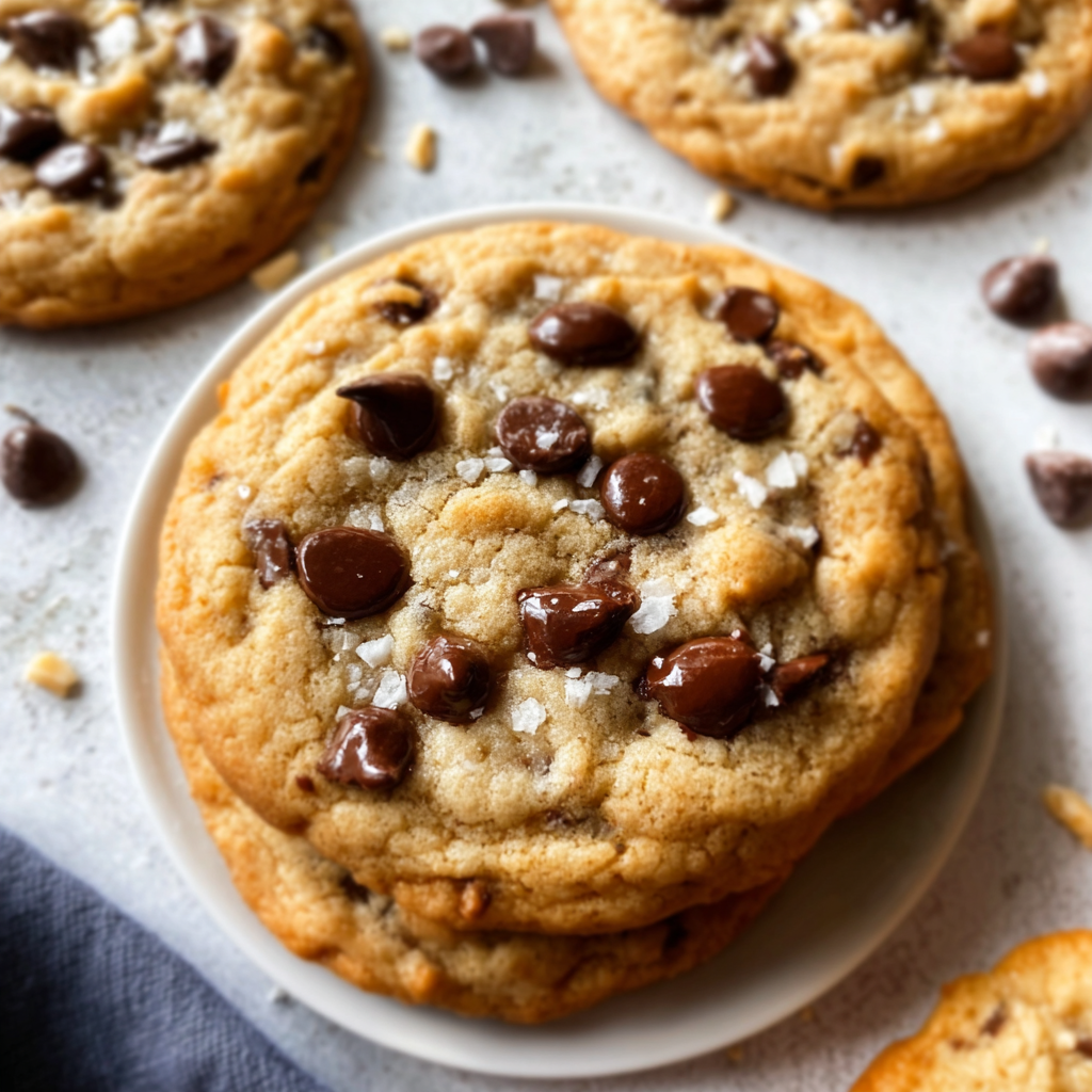 Healthy Almond Flour Chocolate Chip Cookies