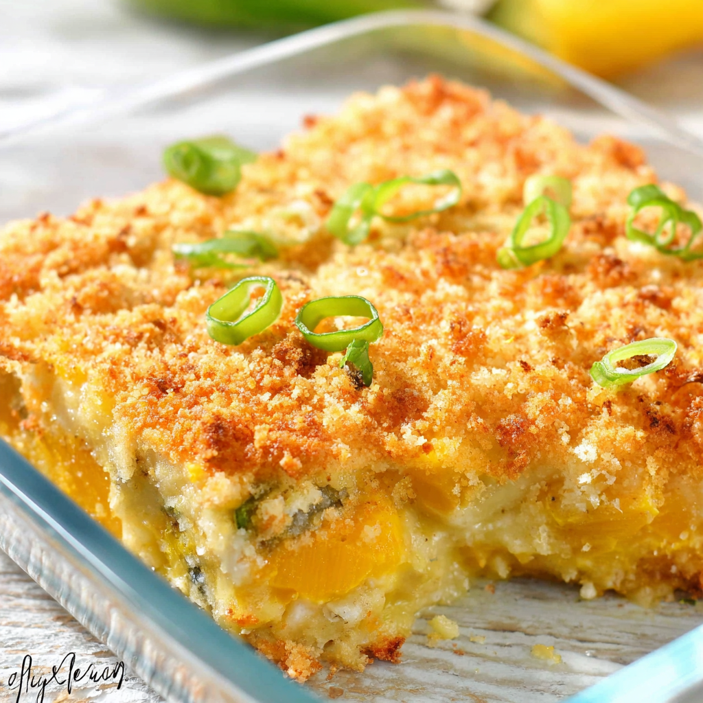 Healthy Cheesy Squash Bake: Easy Delicious Recipe!