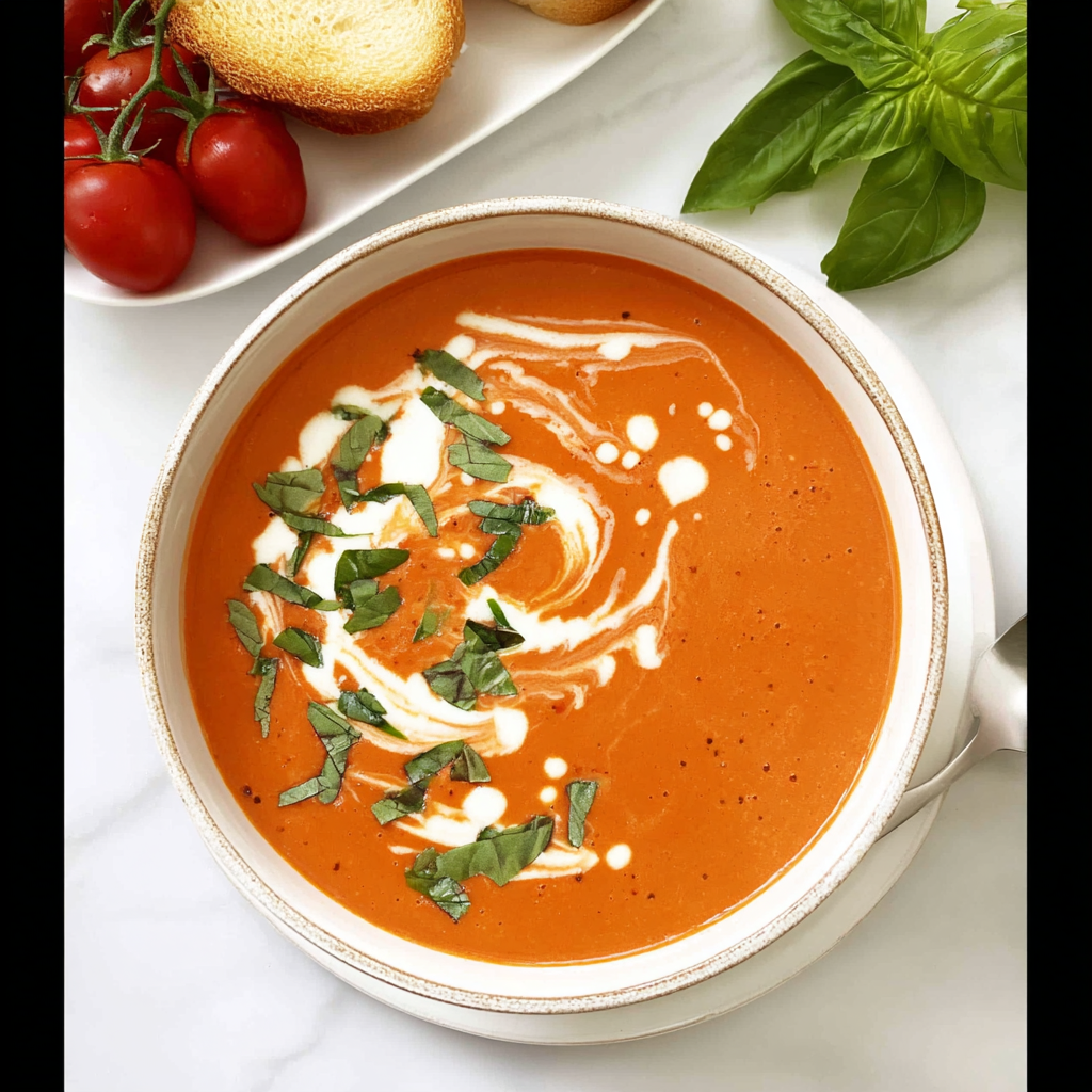 How To Make Creamy Roasted Tomato Bisque Recipe Now