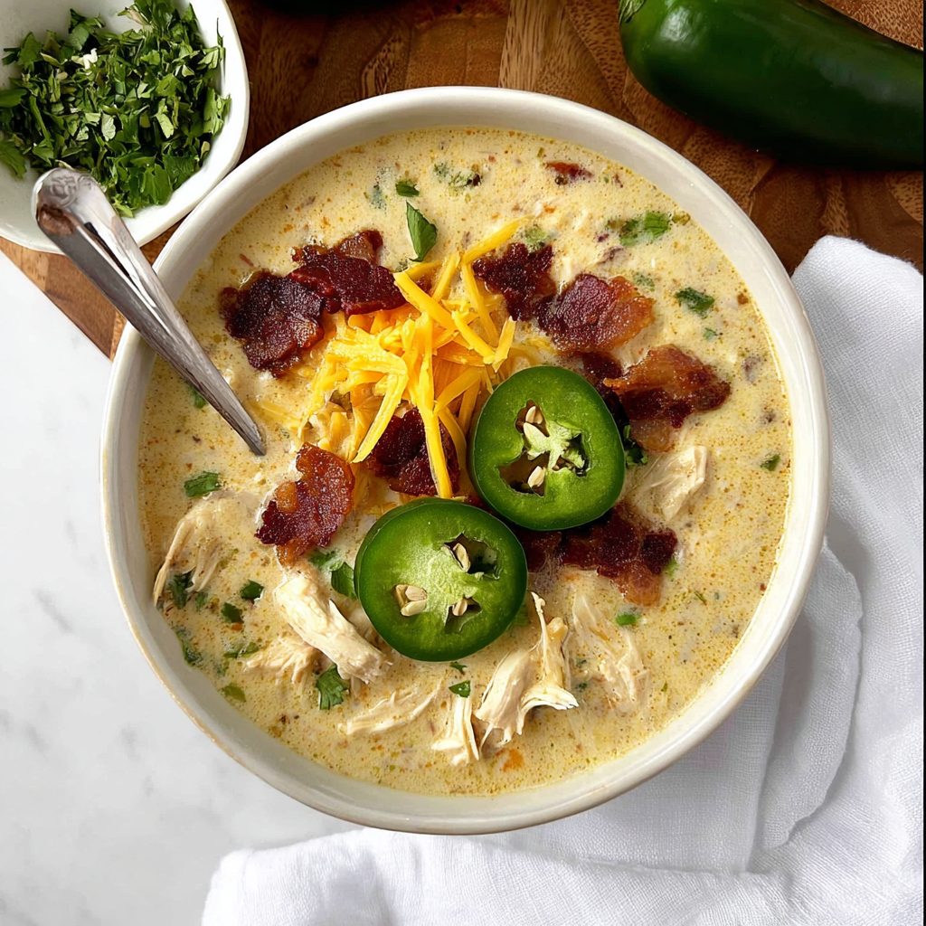 Jalapeño Popper Chicken Soup: Easy & Delicious Recipe!