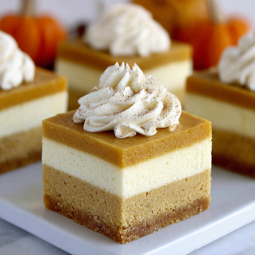 Keto Pumpkin Cheesecake Bars: Easy Low-Carb Dessert!