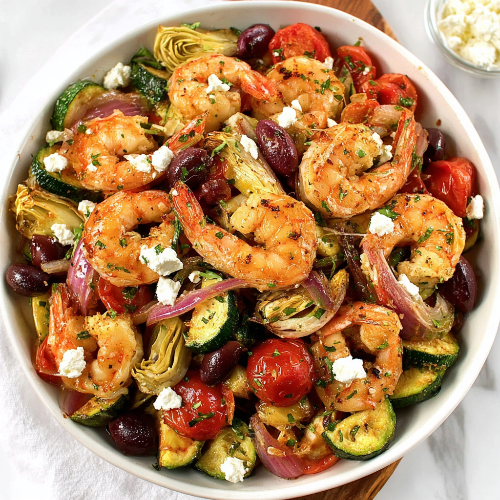 Mediterranean Sheet Pan Shrimp: Easy Weeknight Meal