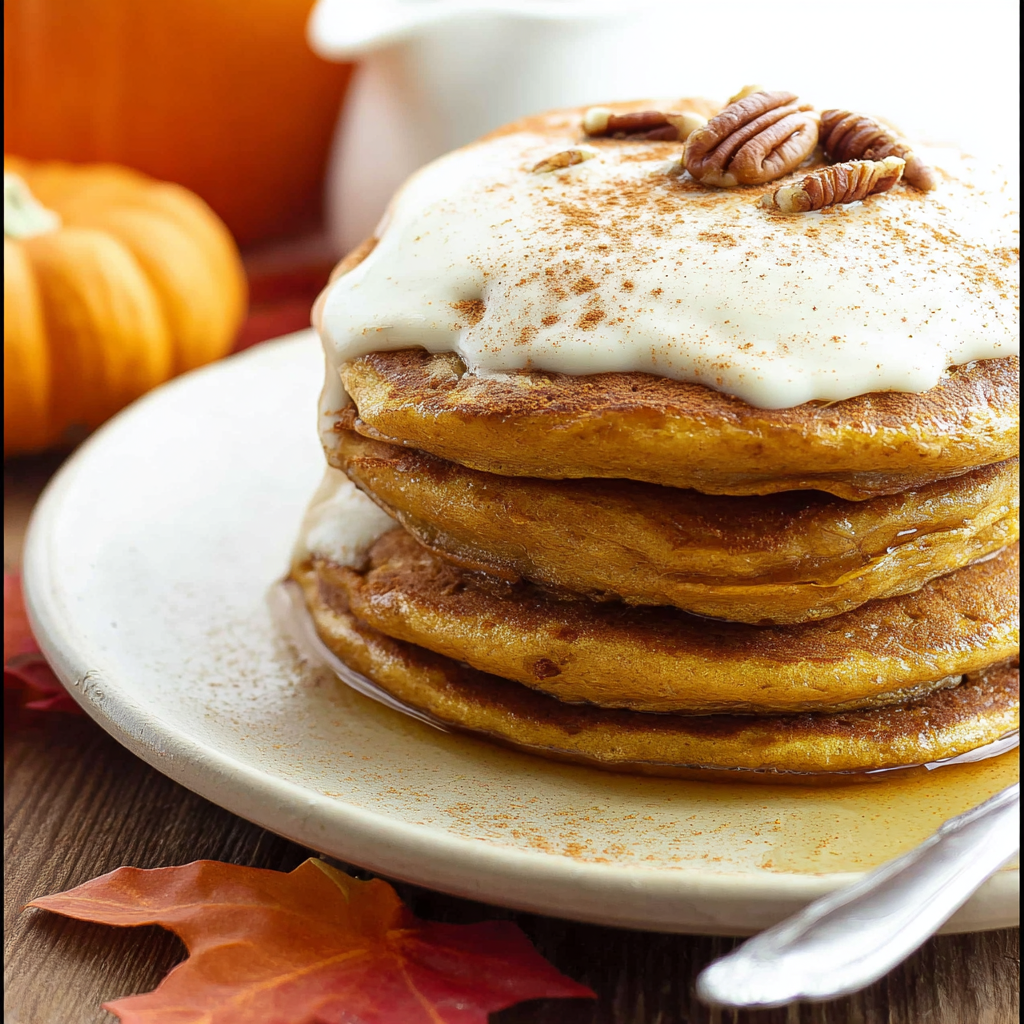 Pumpkin Spice Keto Pancakes Recipe