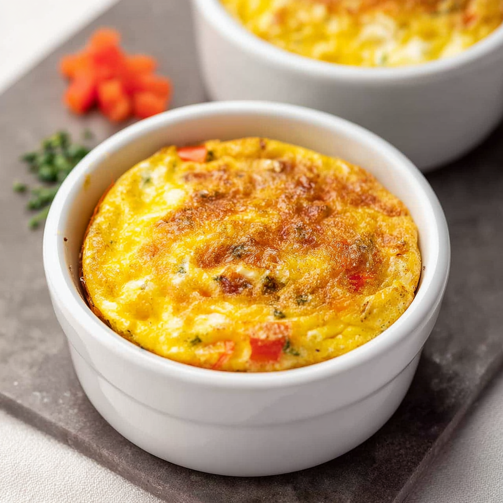 Quick & Healthy Single-Serve Egg Bake Recipe