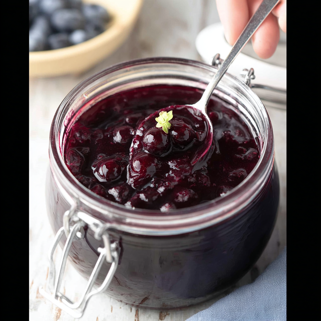 Simple Keto Blueberry Vanilla Syrup Easy Recipe