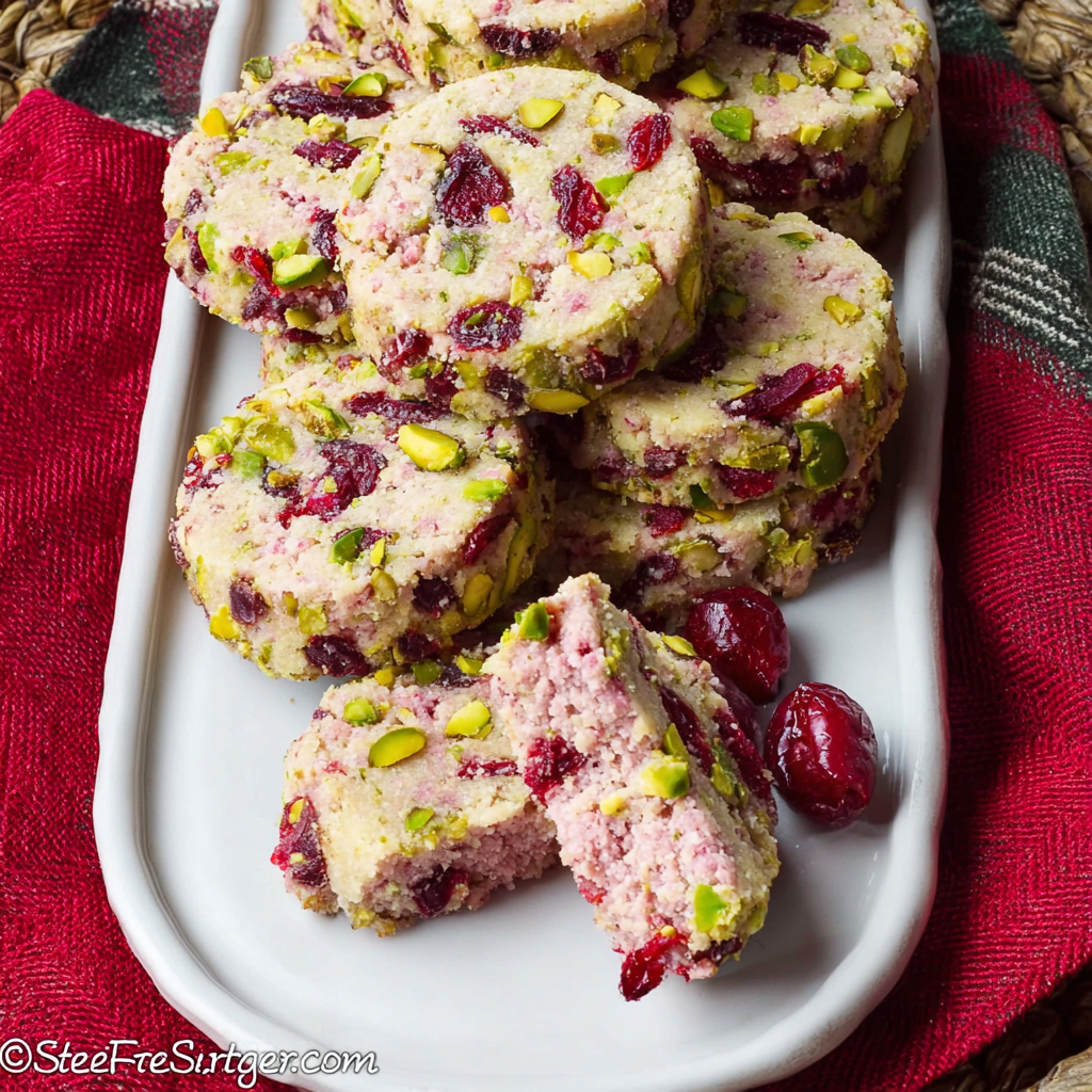 Sugar Free Cranberry Pistachio Cookies Recipe!