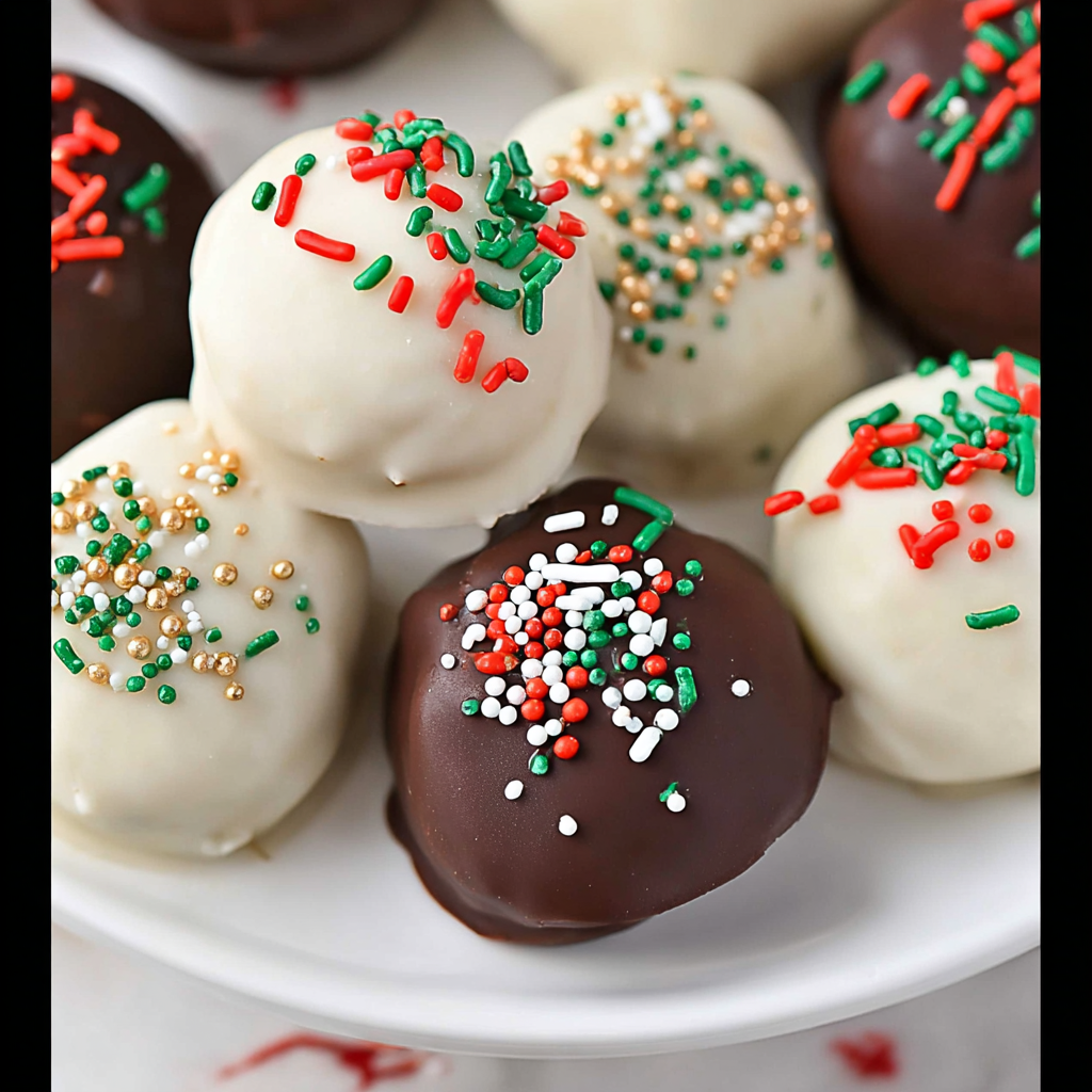 The Best Easy Low Carb Christmas Cake Balls Recipe