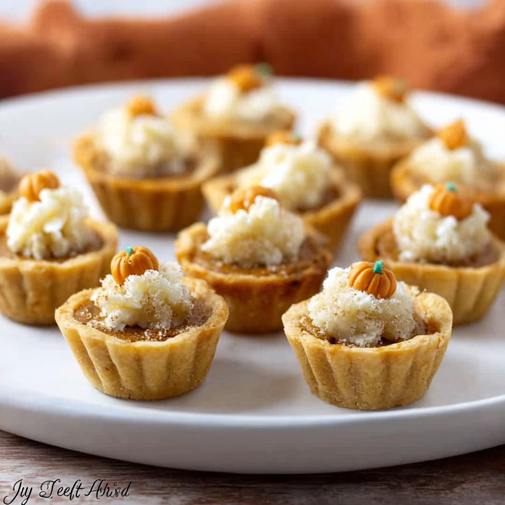 The Best Mini Pumpkin Pies Recipe You'll Ever Make