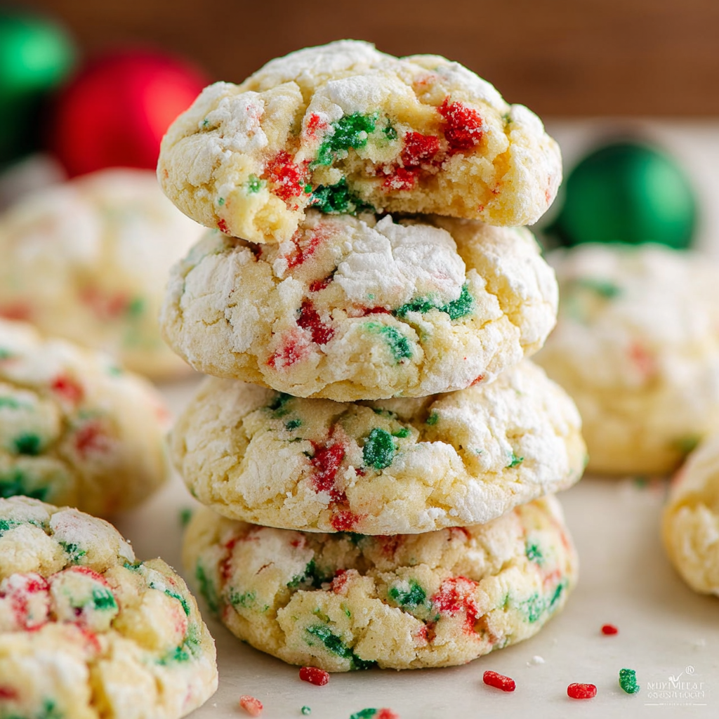 The Ultimate Easy Christmas Gooey Butter Cookies
