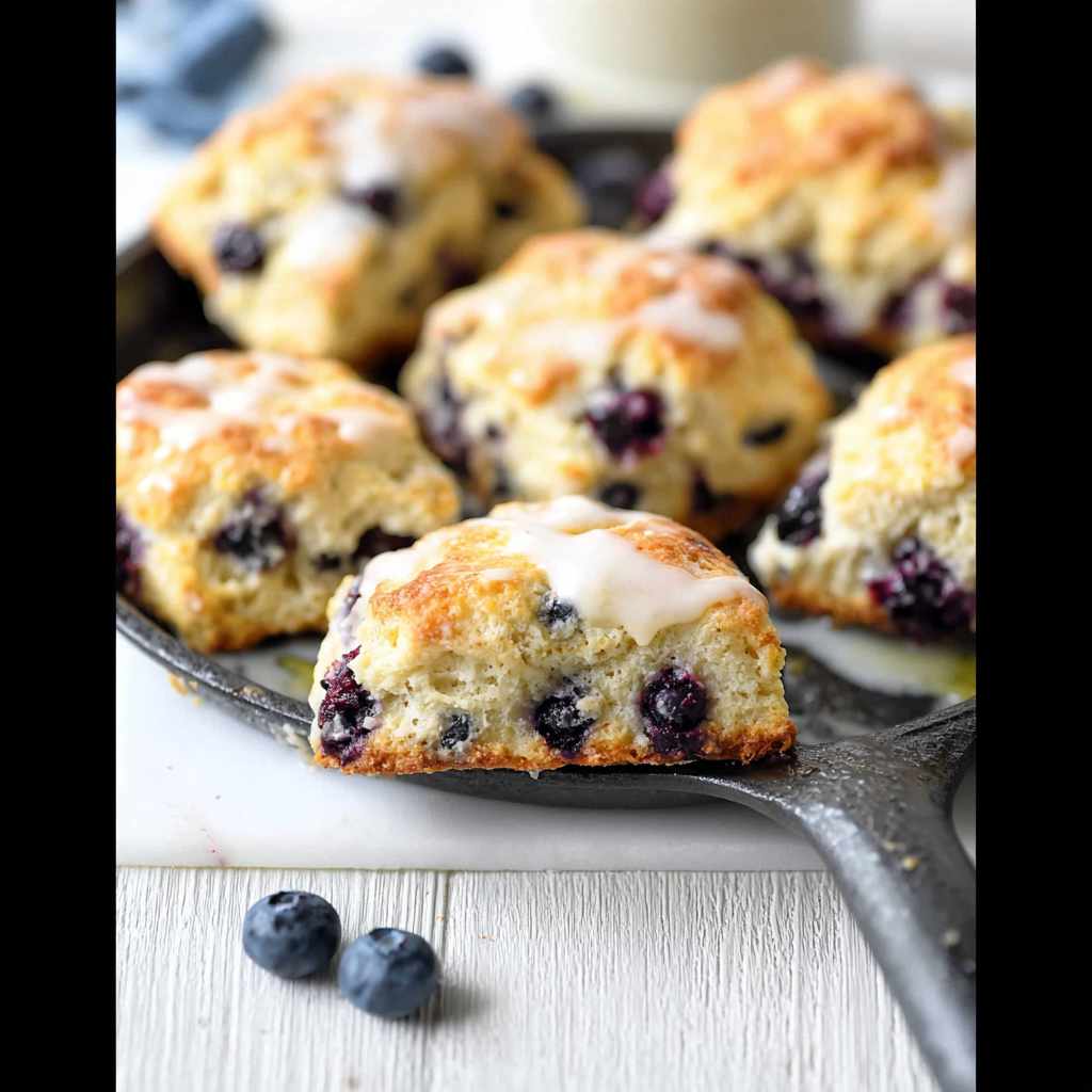 Wholesome Keto Blueberry Biscuits: Quick & Easy Bake!