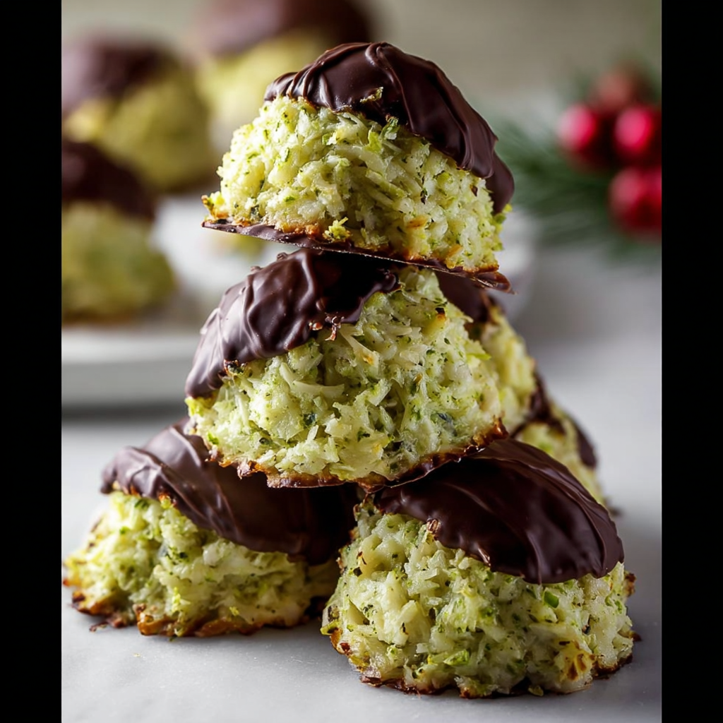 Amazing Festive Pistachio Coconut Macaroons Recipe