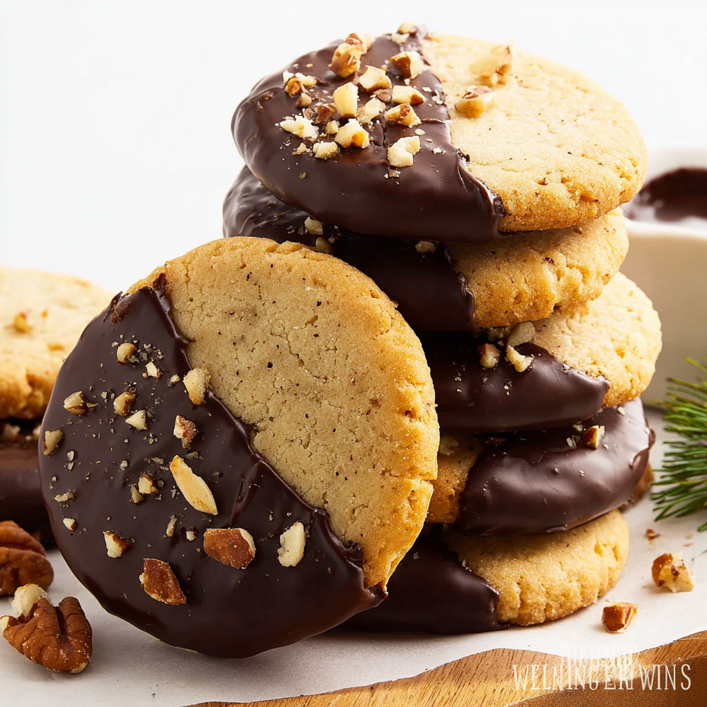 Best Ever Easy Almond Flour Shortbread Cookies!