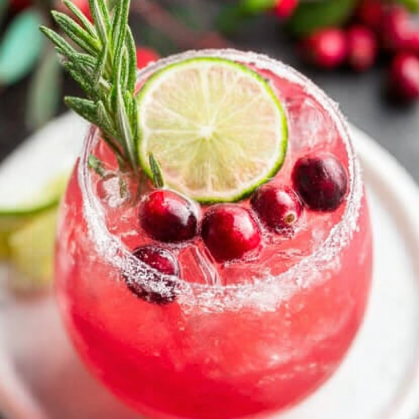 Best Holiday Cranberry Margarita Recipe for Parties
