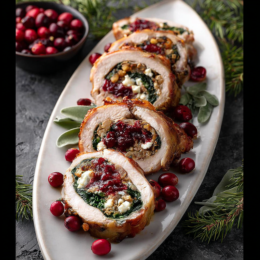 Christmas Cranberry Pork Roll-Up: A Must-Try Recipe!