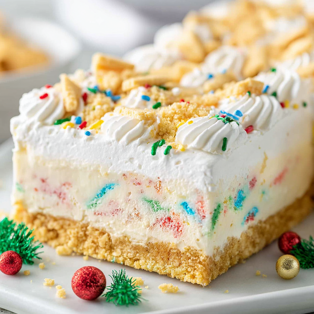 Delicious Easy Festive No-Bake Cookie Lush Recipe!