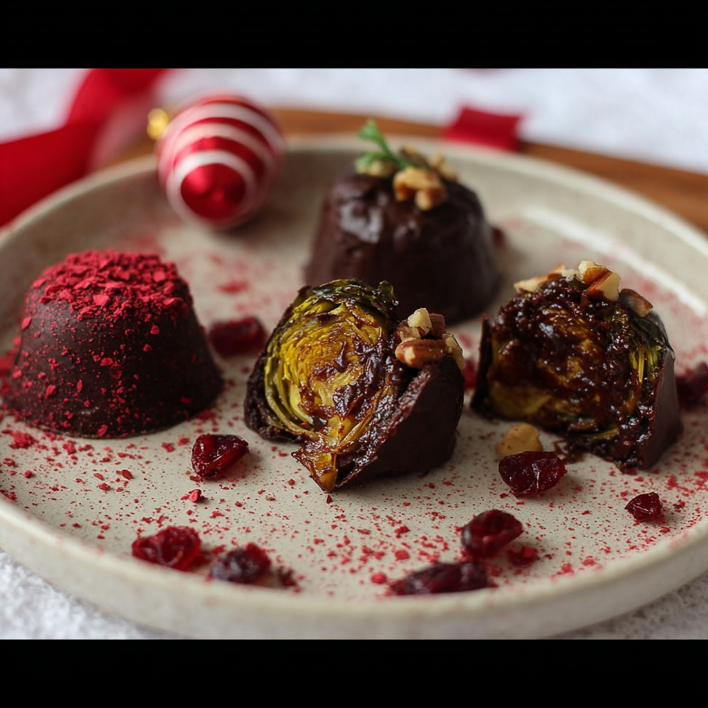 Delicious Festive Balsamic Brussels Sprouts Recipe