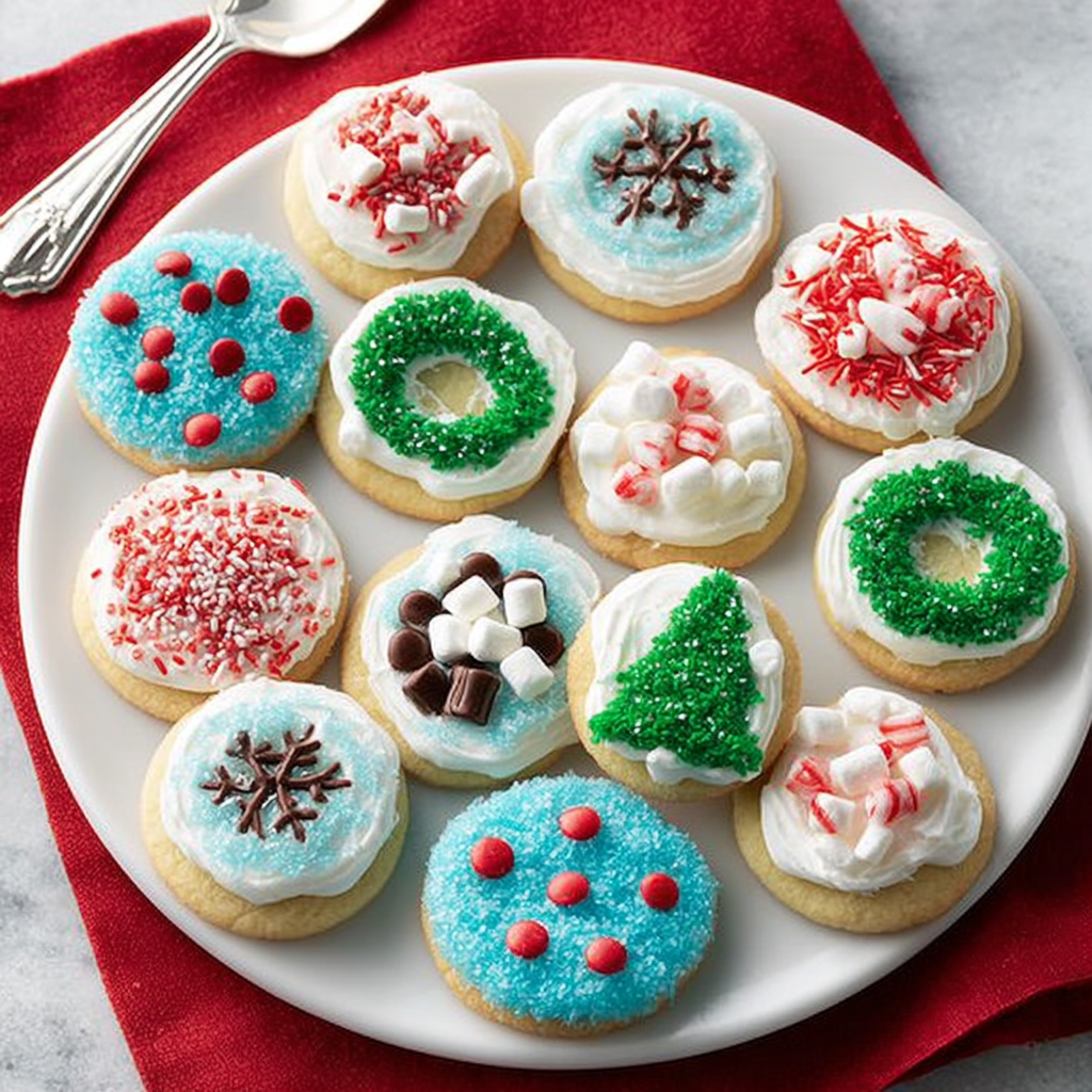 Easy Bake: Festive Holiday Circle Cookies Recipe!