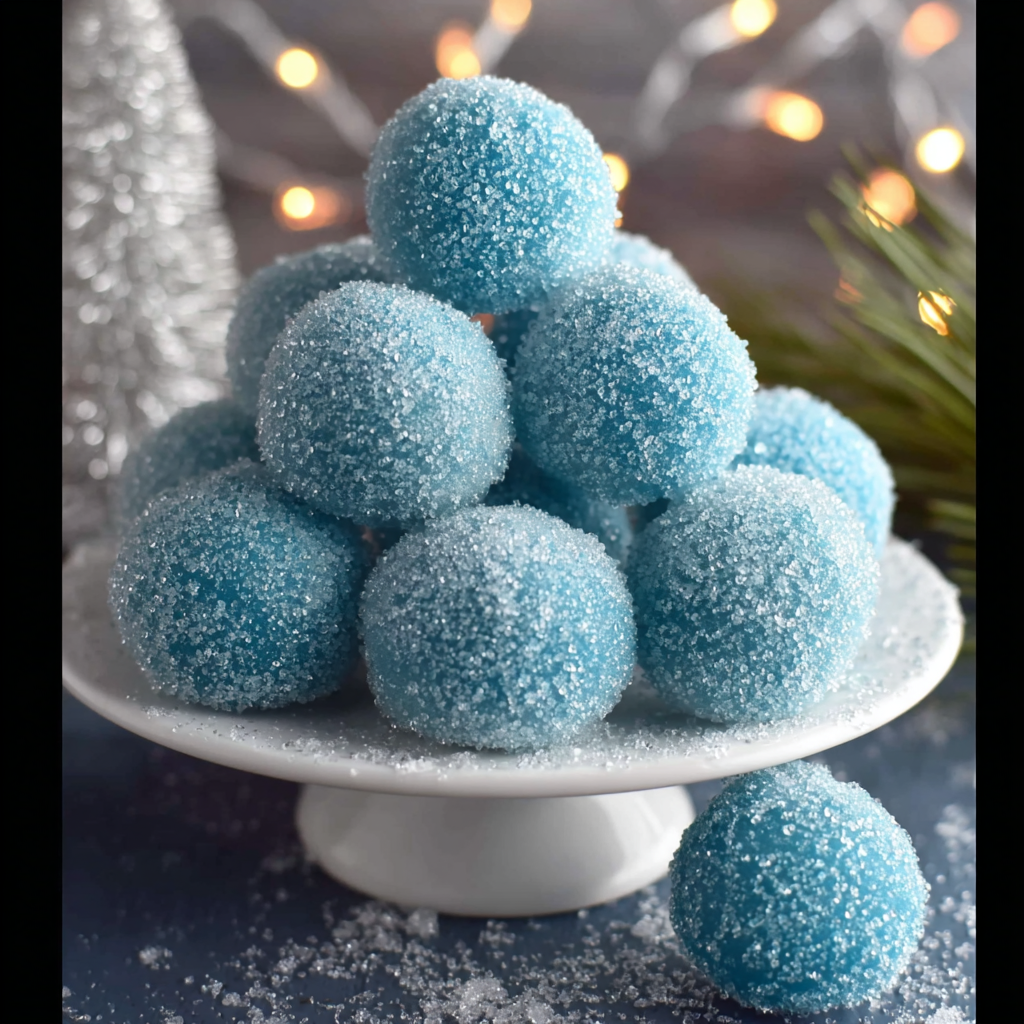Easy Blue Christmas Truffles: Quick Festive Treat