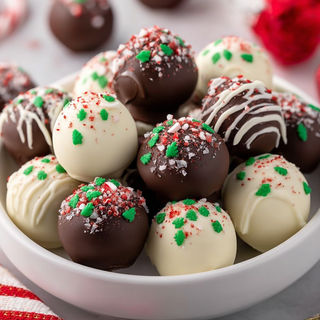Easy Christmas Oreo Truffles - Simple & Delicious!