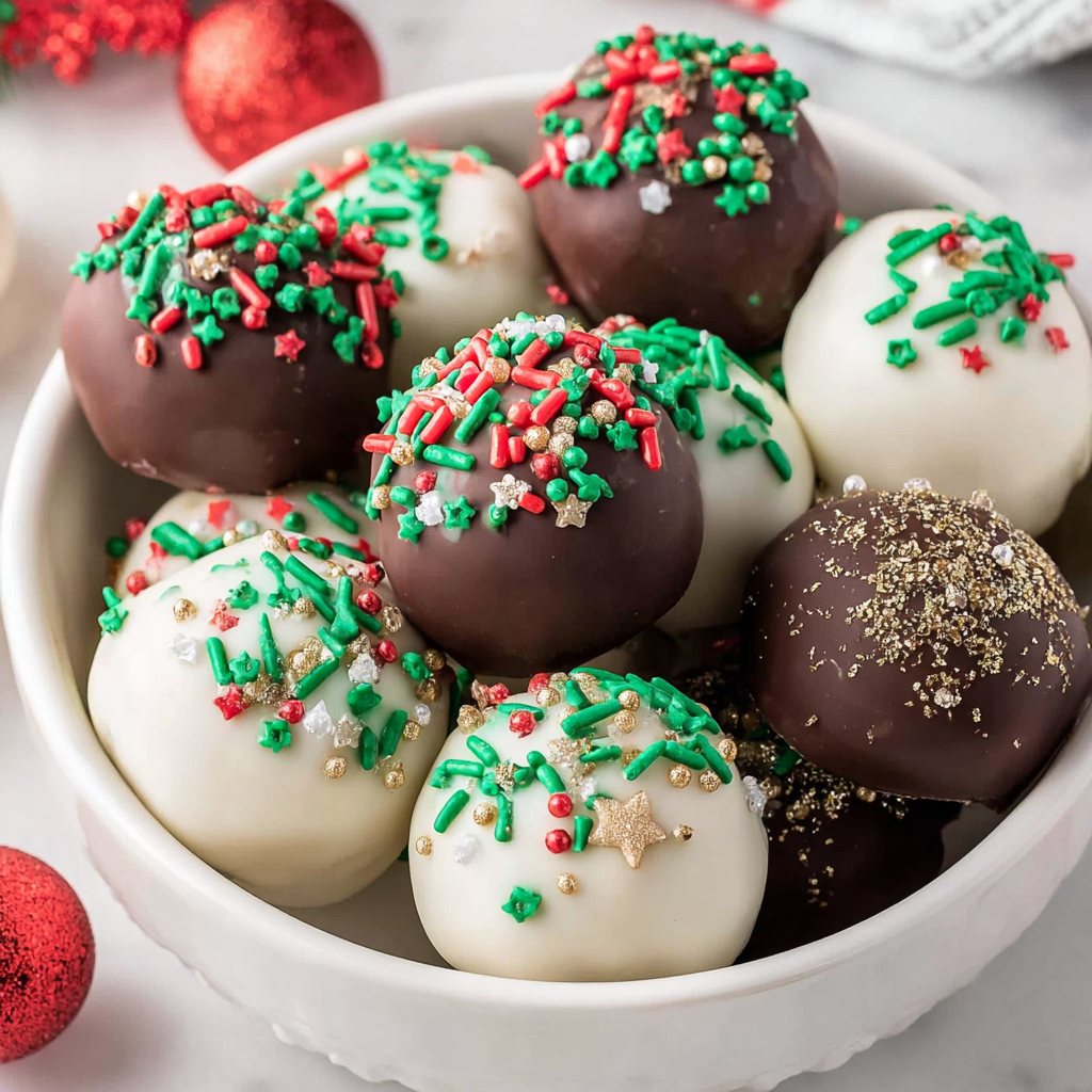 Easy Festive Oreo Truffles: Fast & Easy Recipe!